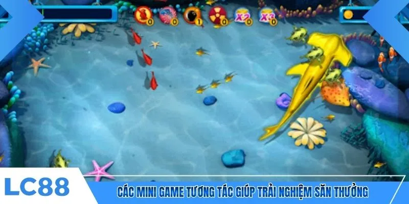 Các mini game tương tác giúp trải nghiệm săn thưởng